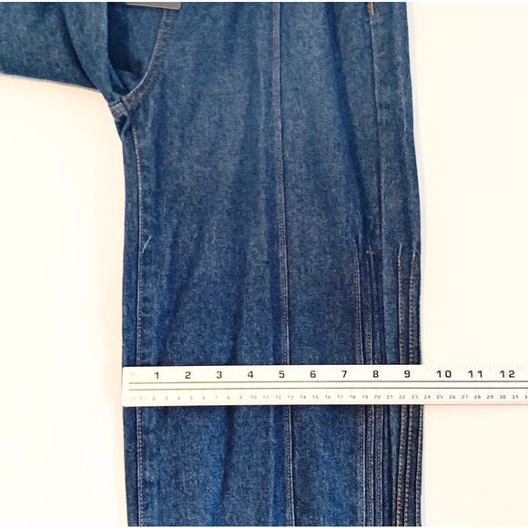 Pretty Little Thing Women’s Jeans High Rise Straight Leg Elasticated Hem Sz 2 - Picture 11 of 16